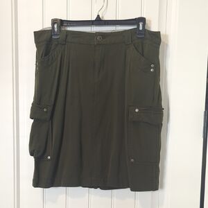 Coldwater Creek Forest Green Skirt